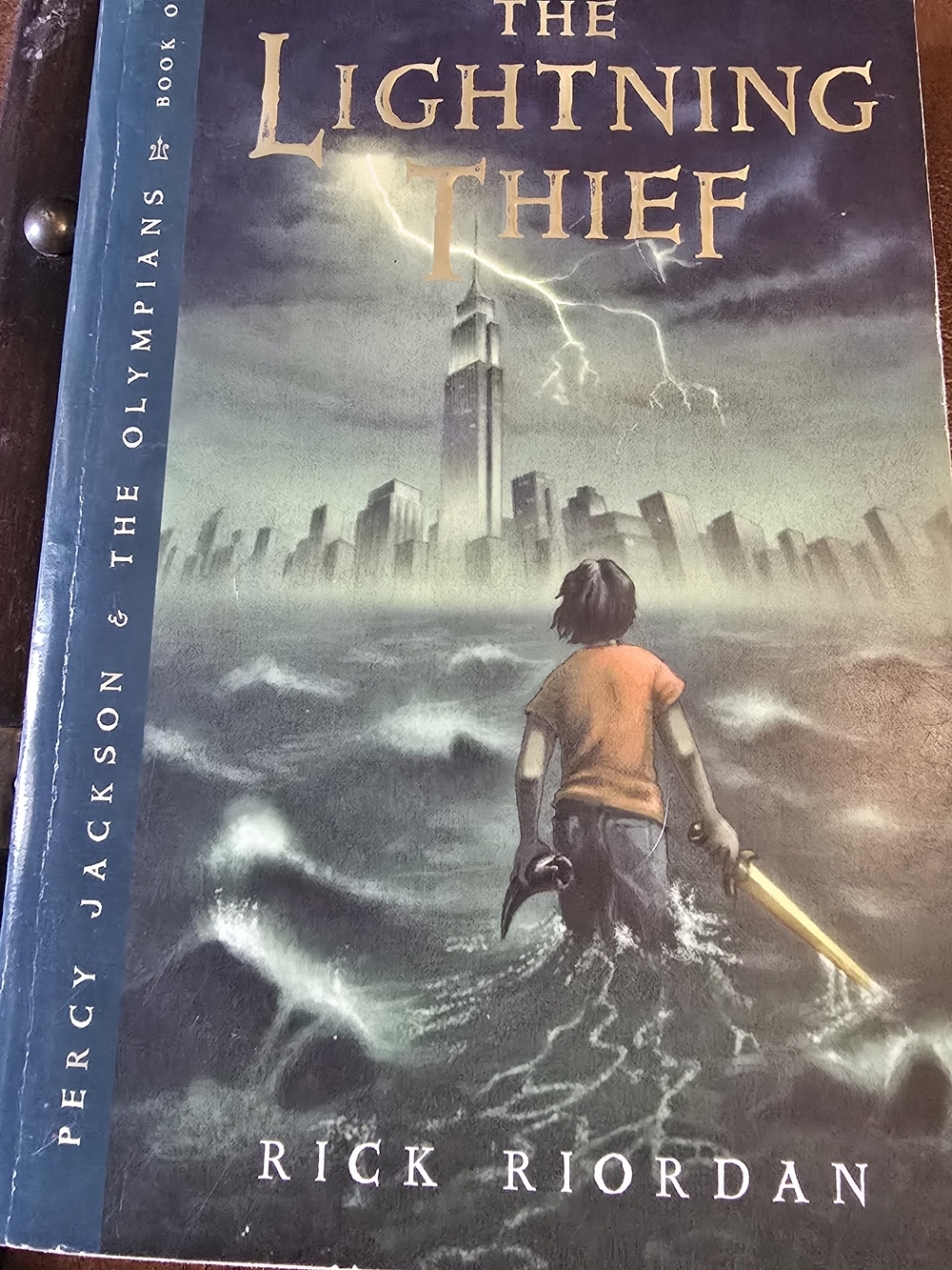 Percy Jackson & The Olympians The Lightning Thief Book 1 Paperback Rick Riordan